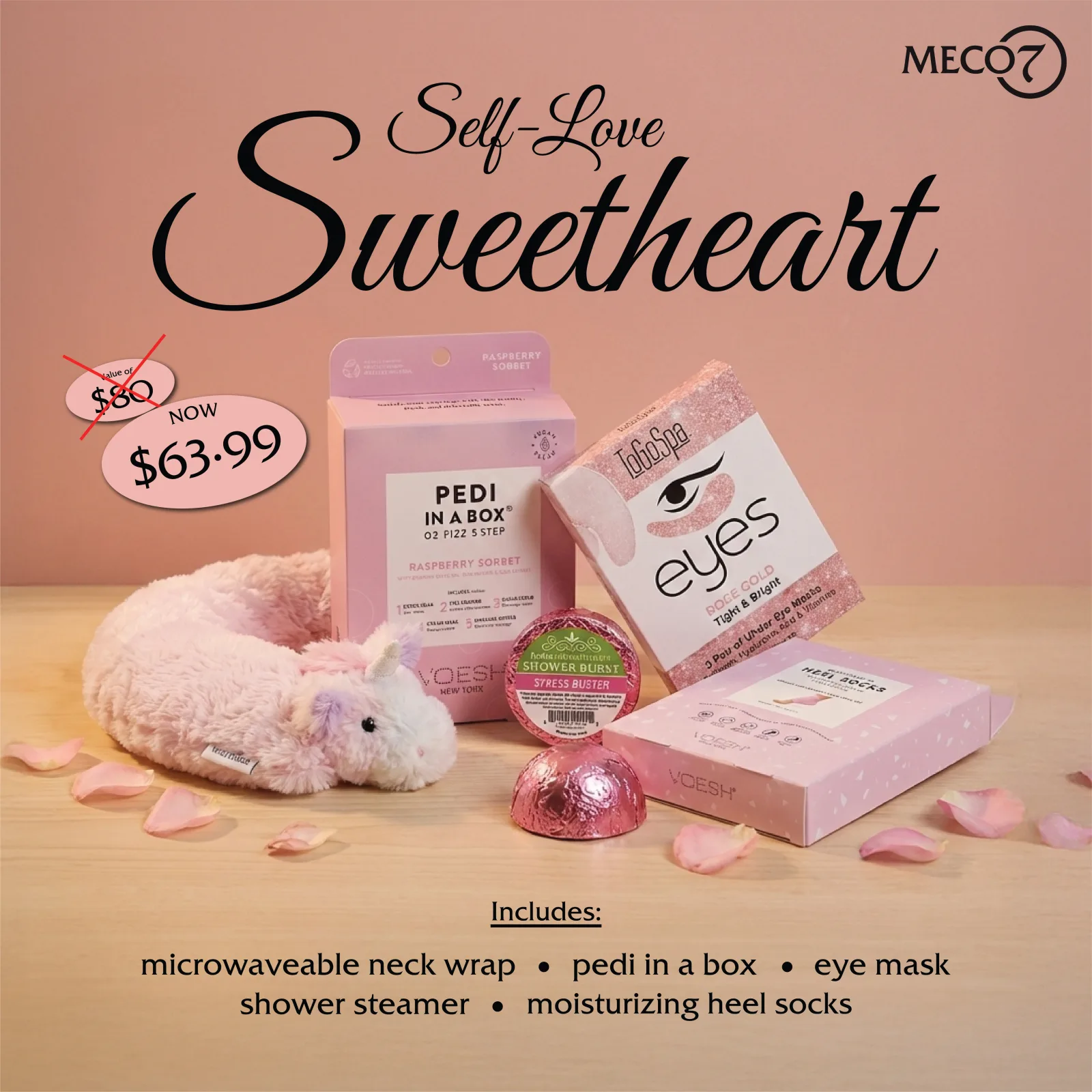 AdShark ad creative — Meco7 Pink Bundle Final
