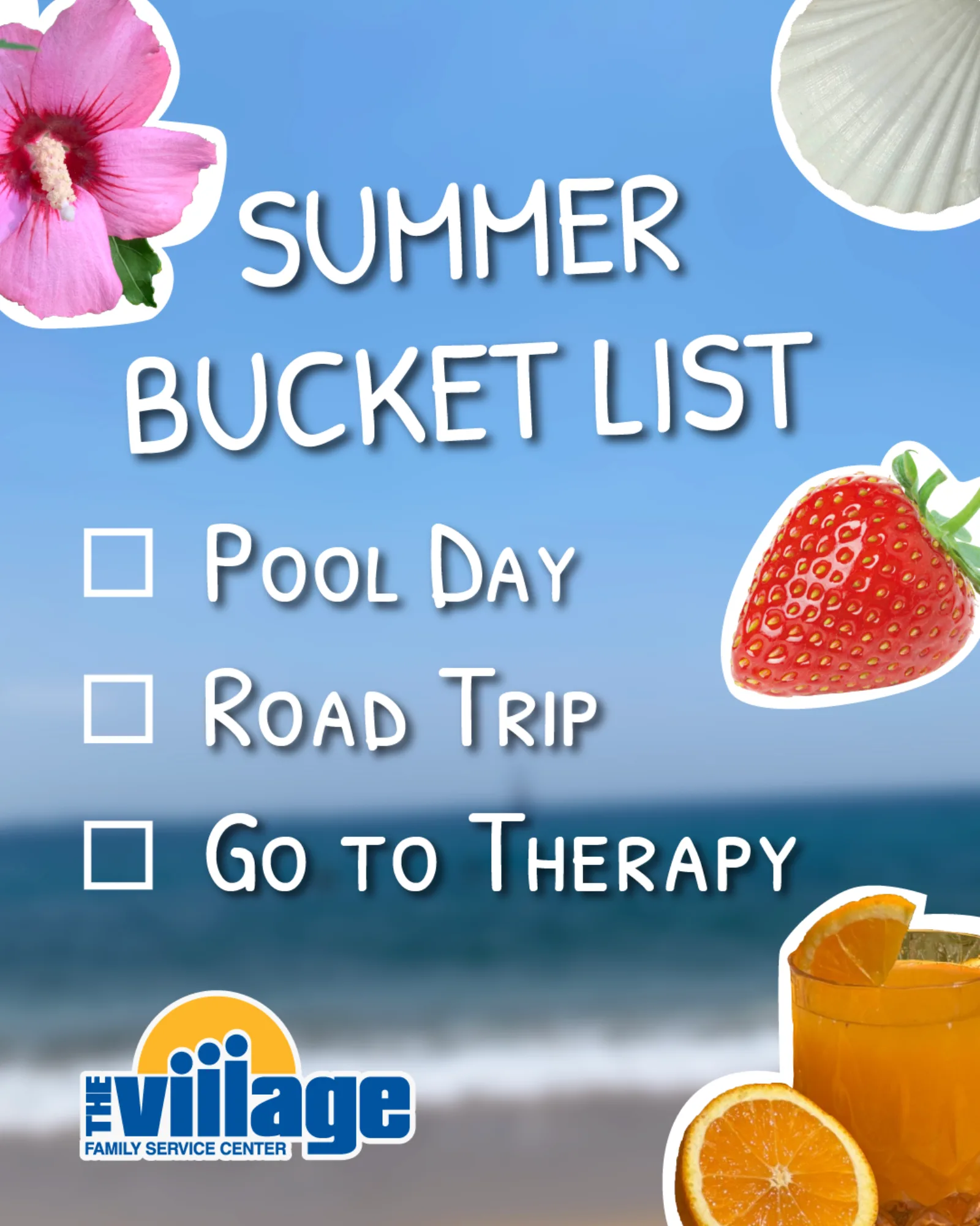 AdShark ad creative — The Village Summer Bucket List