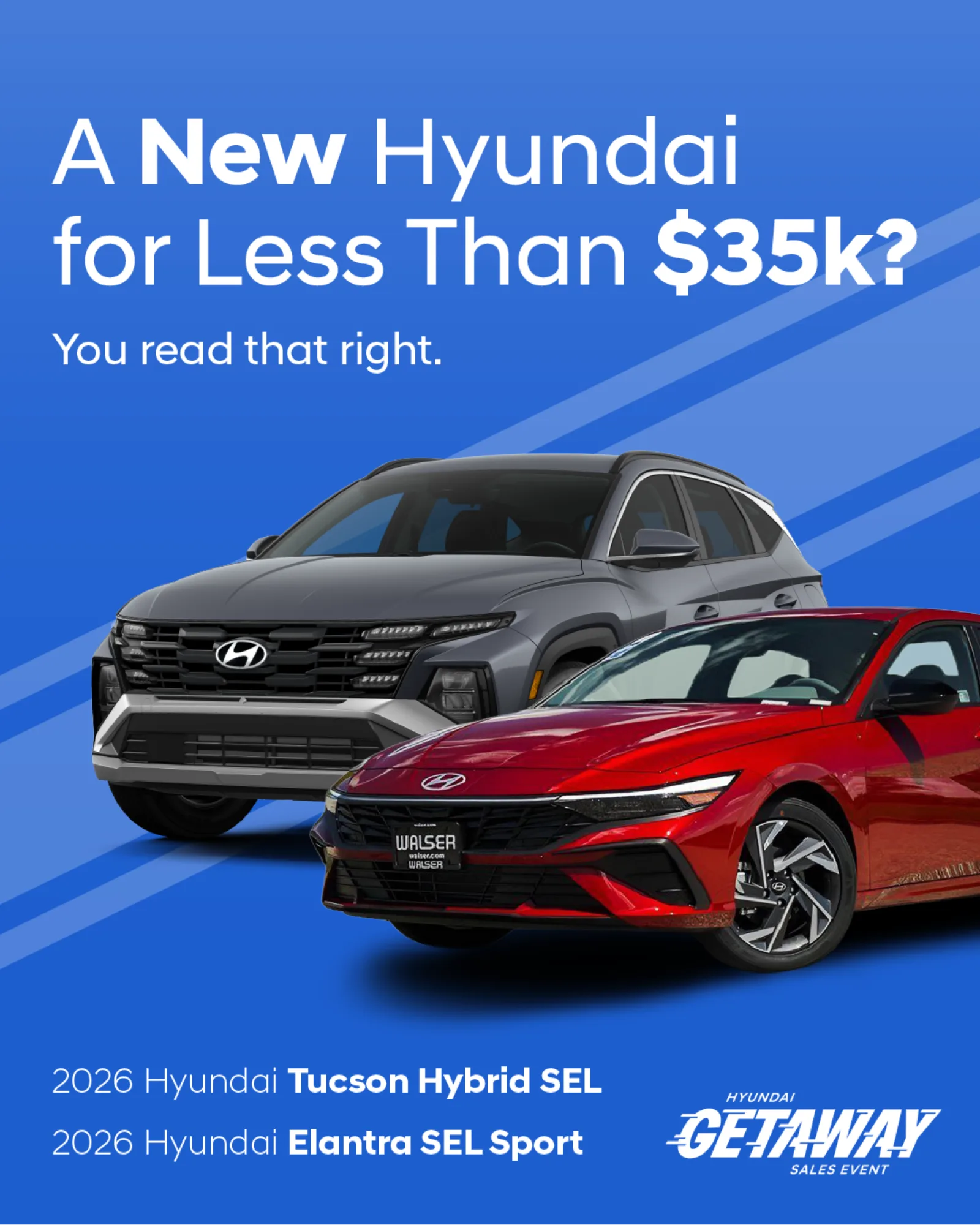 AdShark ad creative — Walser Hyundai 35k