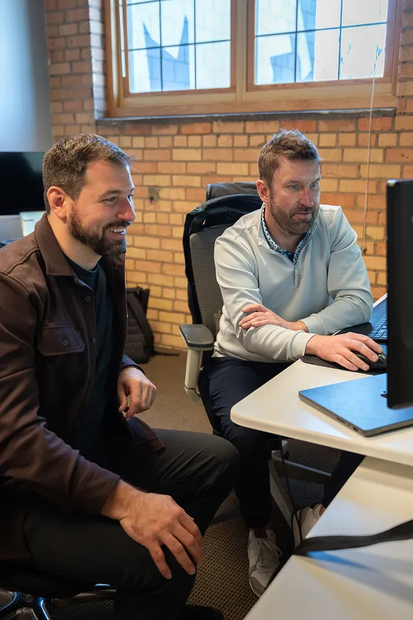 AdShark team at work