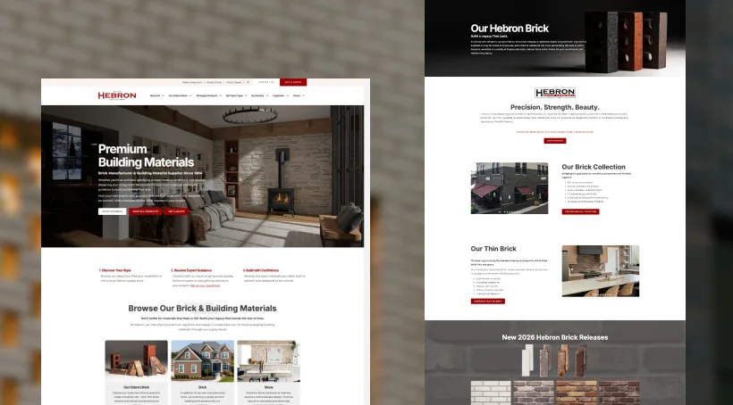 Hebron Brick website