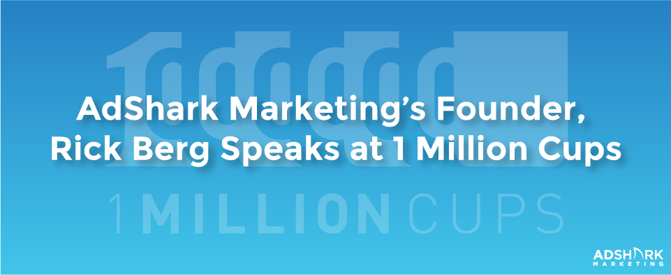 Adshark Marketing Founder Rick Berg Speaks At 1 Million Cups