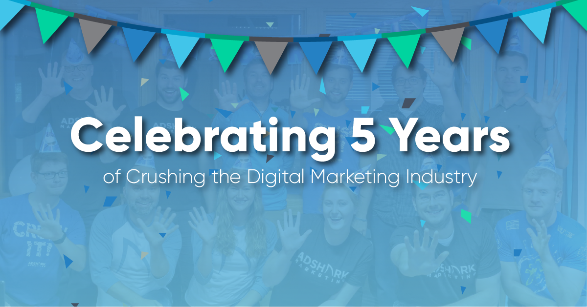 Celebrating 5 Years Digital Marketing